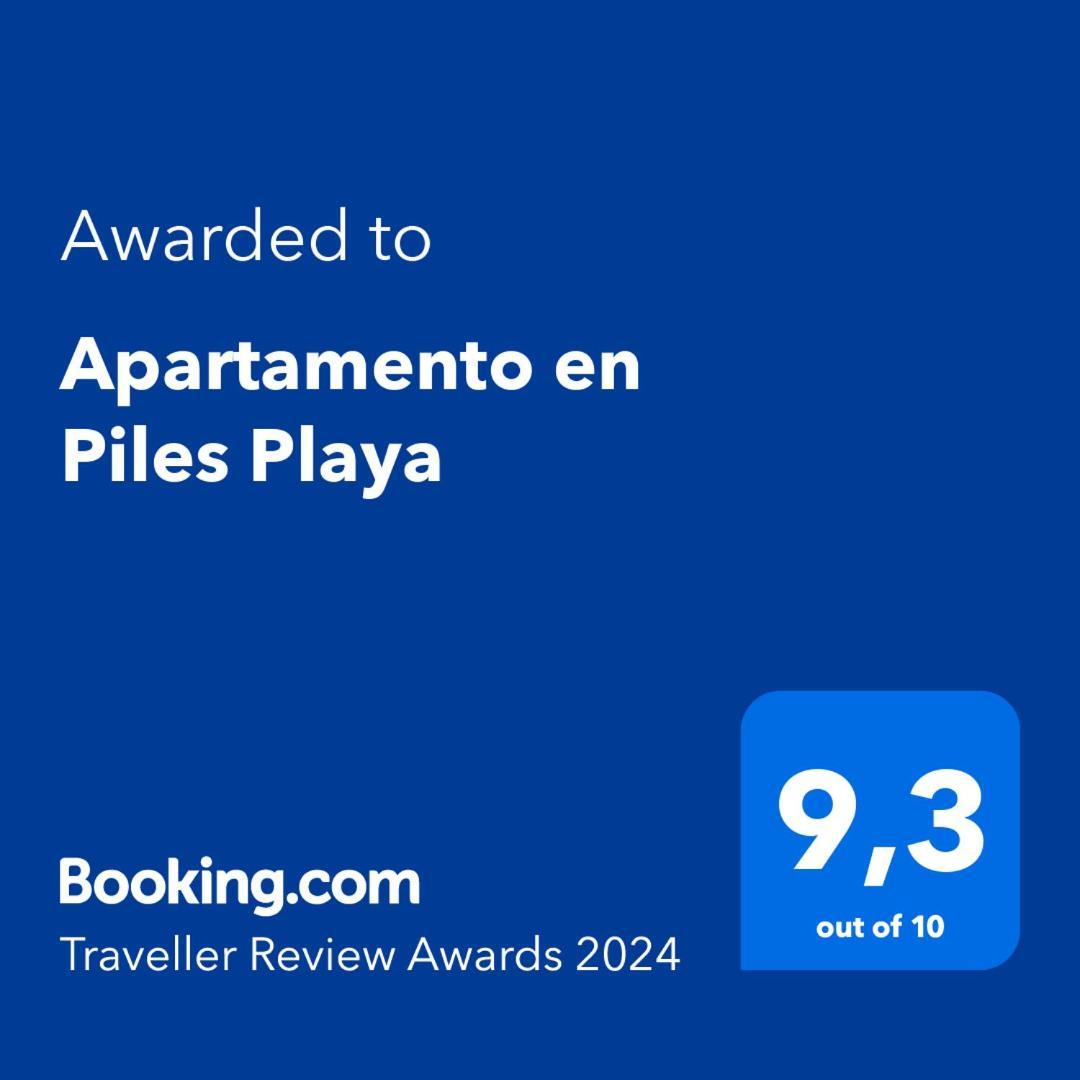 Apartamento En Piles Playa Exterior photo